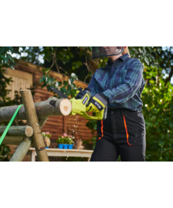 Potatore a catena a batteria Ryobi "RY18PS15A-120" barra 15 cm 18V batteria inclusa