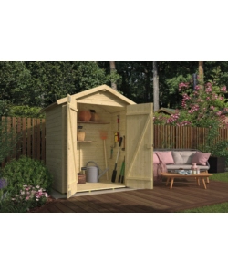 Casetta in legno da giardino Lasita Maja "Kent 2.1" in abete 1,97 m²
