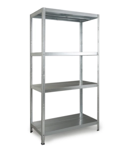 Scaffale 4 ripiani in metallo Grima "Maciste" grigio 1040 kg 120x50x196 cm