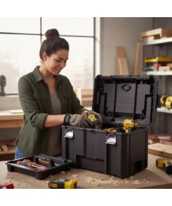 Cassetta gran volume Stanley "Pro-stack Fatmax" con maniglione
