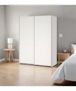 Armadio scorrevole "Como L150" bianco 147x62x200,4 cm