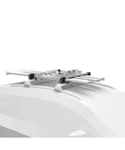 Portasci tetto auto Thule "Snowpack" grigio 6 paia