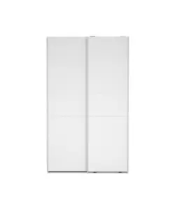 Armadio scorrevole "Como L120" bianco 118,5x62x200,4 cm