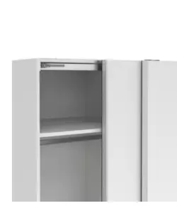 Armadio scorrevole "Como L120" bianco 118,5x62x200,4 cm