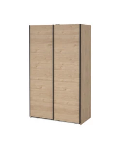 Armadio scorrevole "Como L120" quercia 118,5x62x200,4 cm