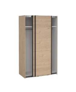 Armadio scorrevole "Como L120" quercia 118,5x62x200,4 cm