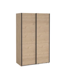 Armadio scorrevole "Como L120" quercia 118,5x62x200,4 cm
