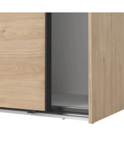 Armadio scorrevole "Como L120" quercia 118,5x62x200,4 cm