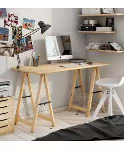 Kit tavolo con 1 piano e 2 cavalletti