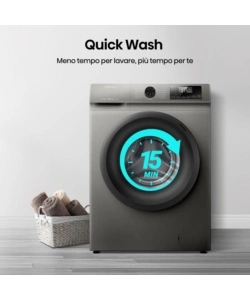 Lavatrice Hisense "WF1Q8041BT" carico 8 kg classe energetica A