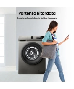 Lavatrice Hisense "WF1Q8041BT" carico 8 kg classe energetica A