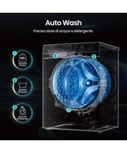 Lavatrice Hisense "WF1Q8041BT" carico 8 kg classe energetica A