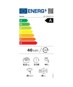 Lavatrice Hoover "H-WASH 500 HW 28AMC7/1-S" carico 8 kg classe energetica A