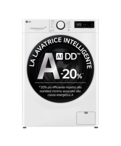 Lavatrice LG "F4R3013NSWB" carico 13 kg classe energetica A