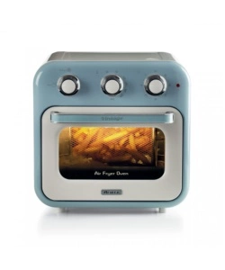 Friggitrice ad aria e forno Ariete "4632 Vintage" celeste 16 lt 1400W