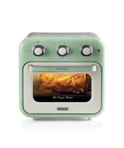 Friggitrice ad aria e forno Ariete "4632 Vintage" verde 16 lt 1400W