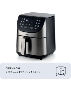 Friggitrice ad aria Ariete "4628" nero 7 lt 1800W
