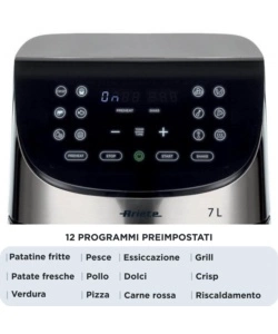 Friggitrice ad aria Ariete "4628" nero 7 lt 1800W