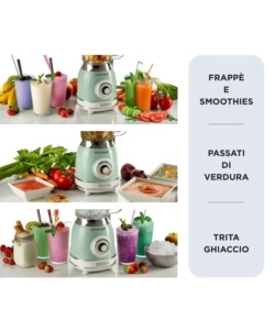 Il frullatore Ariete "583 Vintage" verde 1,5 lt 1000 W