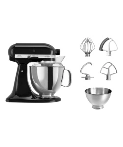Robot da cucina KitchenAid "Artisan 5KSM175PS" nero 4,7 lt 300W