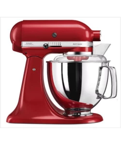 Robot da cucina KitchenAid "Artisan 5KSM175PS" rosso 4,7 lt 300W