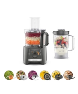 Robot da cucina Kenwood "MultiPro Compact FDP31.360GY" grigio 2,1 lt 800W