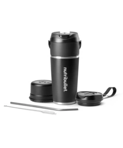 Frullatore portatile Nutribullet in acciaio nero 0,59 lt 11 W