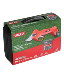 Kit elettrosega e forbice da potatura a batteria Valex