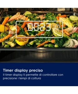 Forno elettrico da incasso Electrolux "EOM3H04X" Aquaclean classe energetica A+