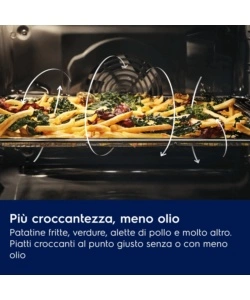Forno elettrico da incasso Electrolux "EOM3H04X" Aquaclean classe energetica A+