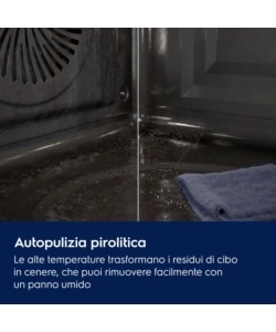 Forno elettrico da incasso Electrolux "EOF4P46TX2" 72 litri  classe energetica A++