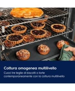 Forno elettrico da incasso Electrolux "EOF4P46TX2" 72 litri  classe energetica A++