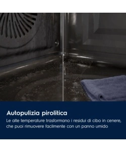 Forno elettrico da incasso Electrolux "EOF4P46TX2" 72 litri  classe energetica A++