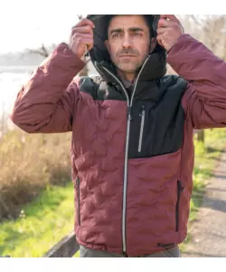 Giacca Kapriol "Thermic" vino taglia M