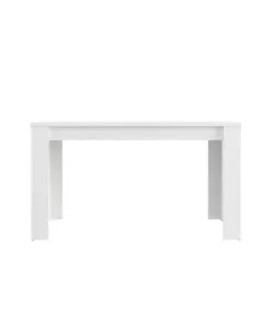 Tavolo "Granada" bianco dogato 135x80 cm