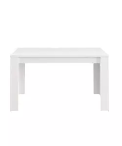 Tavolo "Granada" bianco dogato 135x80 cm