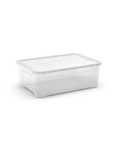 5 pezzi contenitori con coperchio trasparenti "Tbox" M