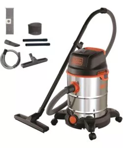 Aspiratore solidi liquidi elettrico Black&Decker "BXVC30XDE" 1600w 30lt 37l/s
